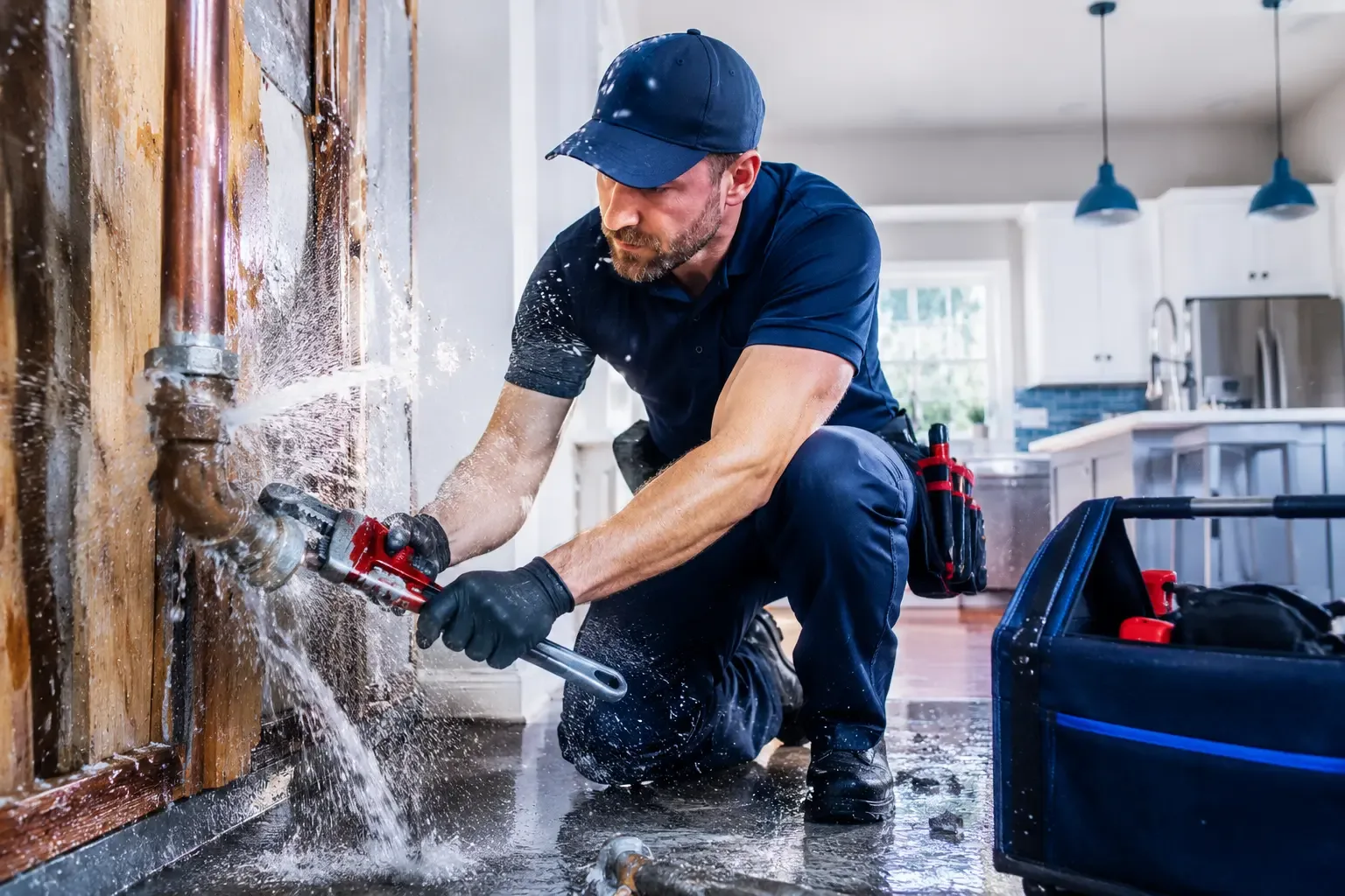 Local emergency pipe repair professionals in Scottville, MI